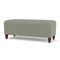 Lesro Siena Lounge Reception Loveseat Bench, Walnut, OH Eucalyptus Upholstery SN6001 - alternate 3